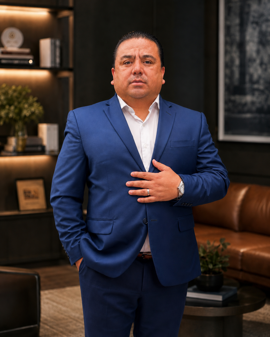 Omar Vargas working
